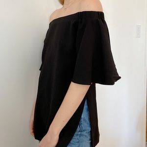 Off the shoulder blouse